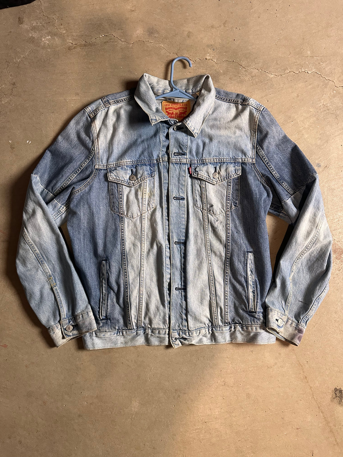 YOUNG DOLPH AIRBRUSHED VINTAGE LEVIS JACKET