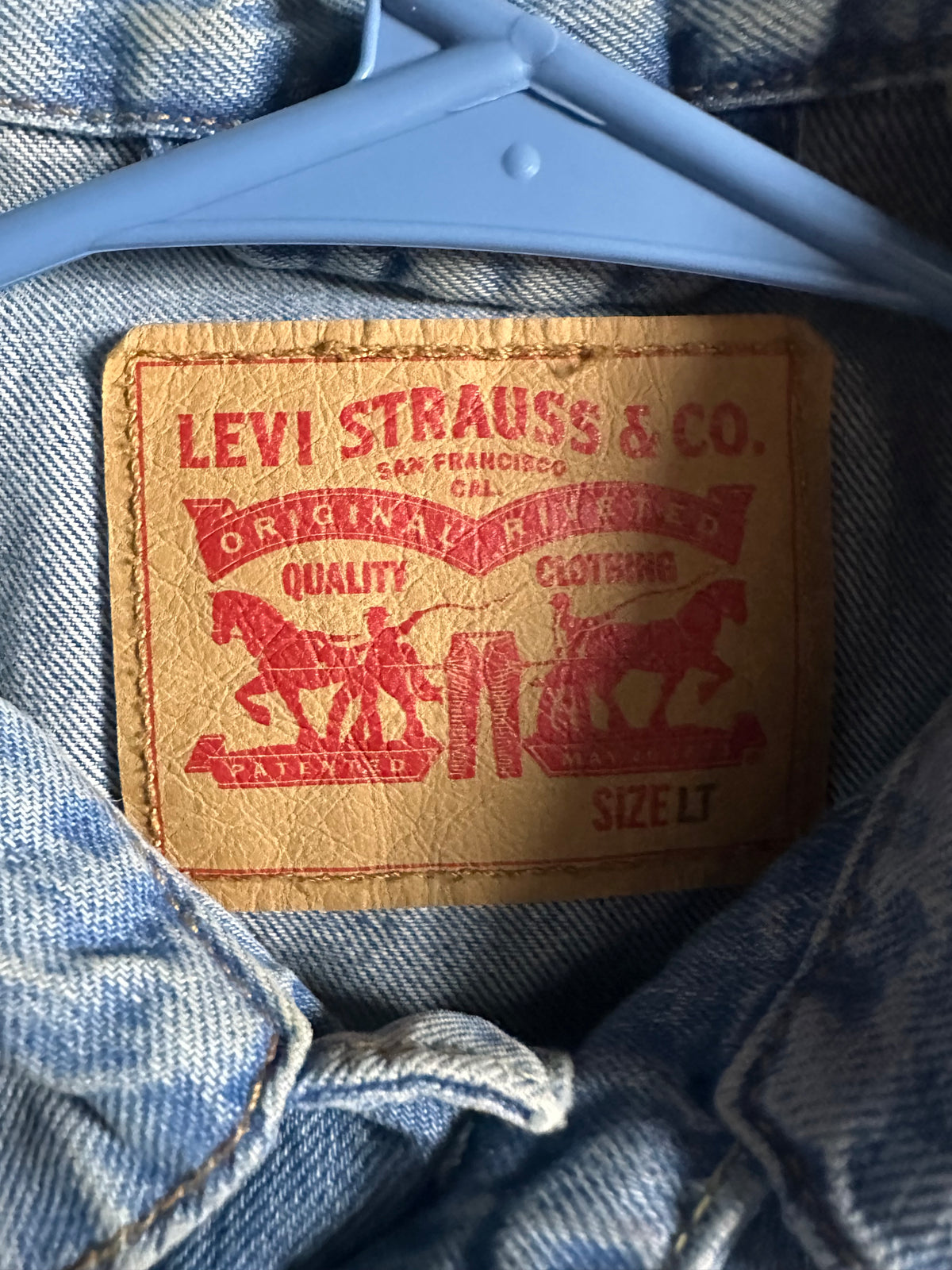 YOUNG DOLPH AIRBRUSHED VINTAGE LEVIS JACKET