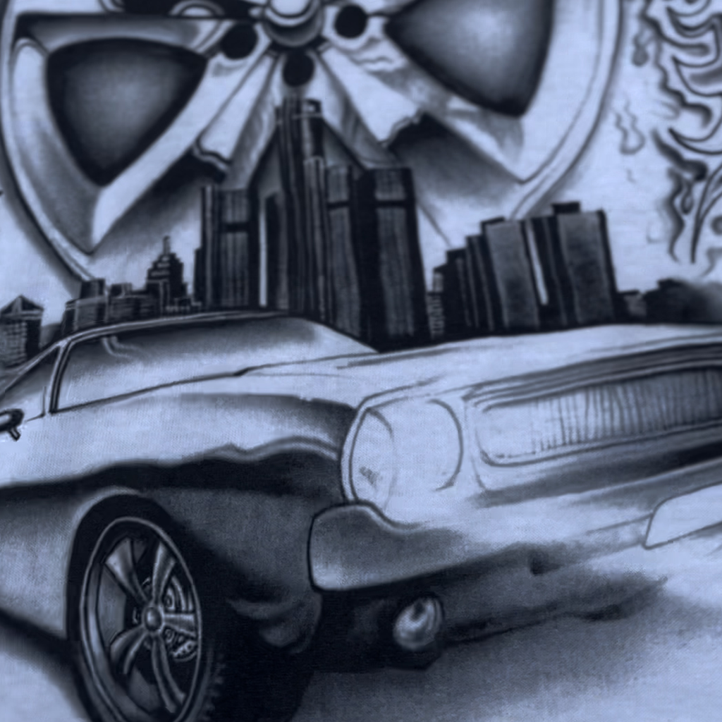 The Ghost of Motorcity T-Shirt image 2