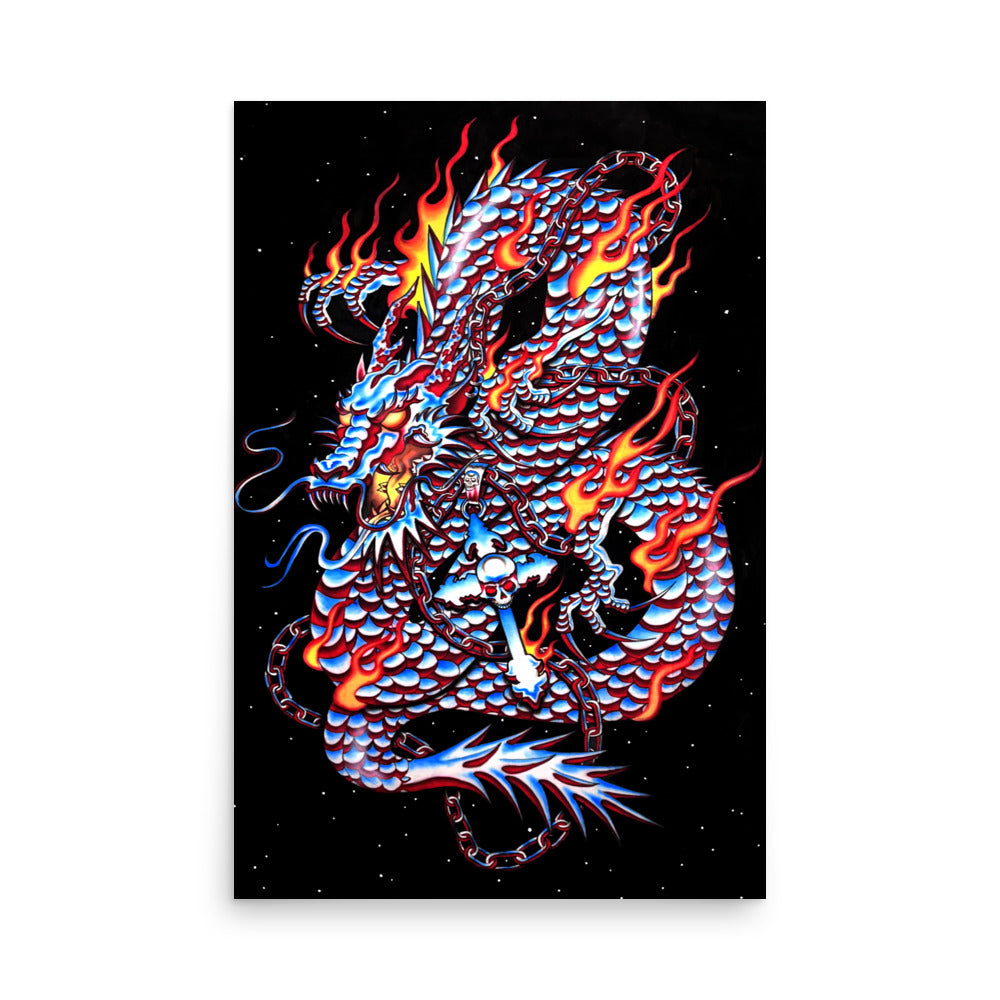 .925 Dragon Poster – Dom Albanys Store